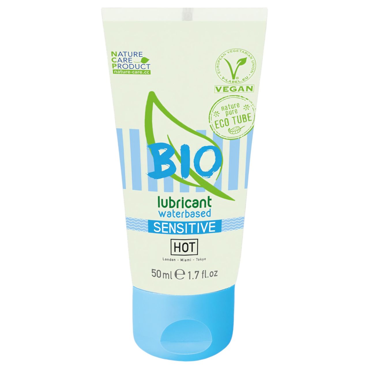 HOT Bio Sensitive - vegán vízbázisú síkosító (50 ml) HOT Bio Sensitive - vegán vízbázisú síkosító (50 ml)