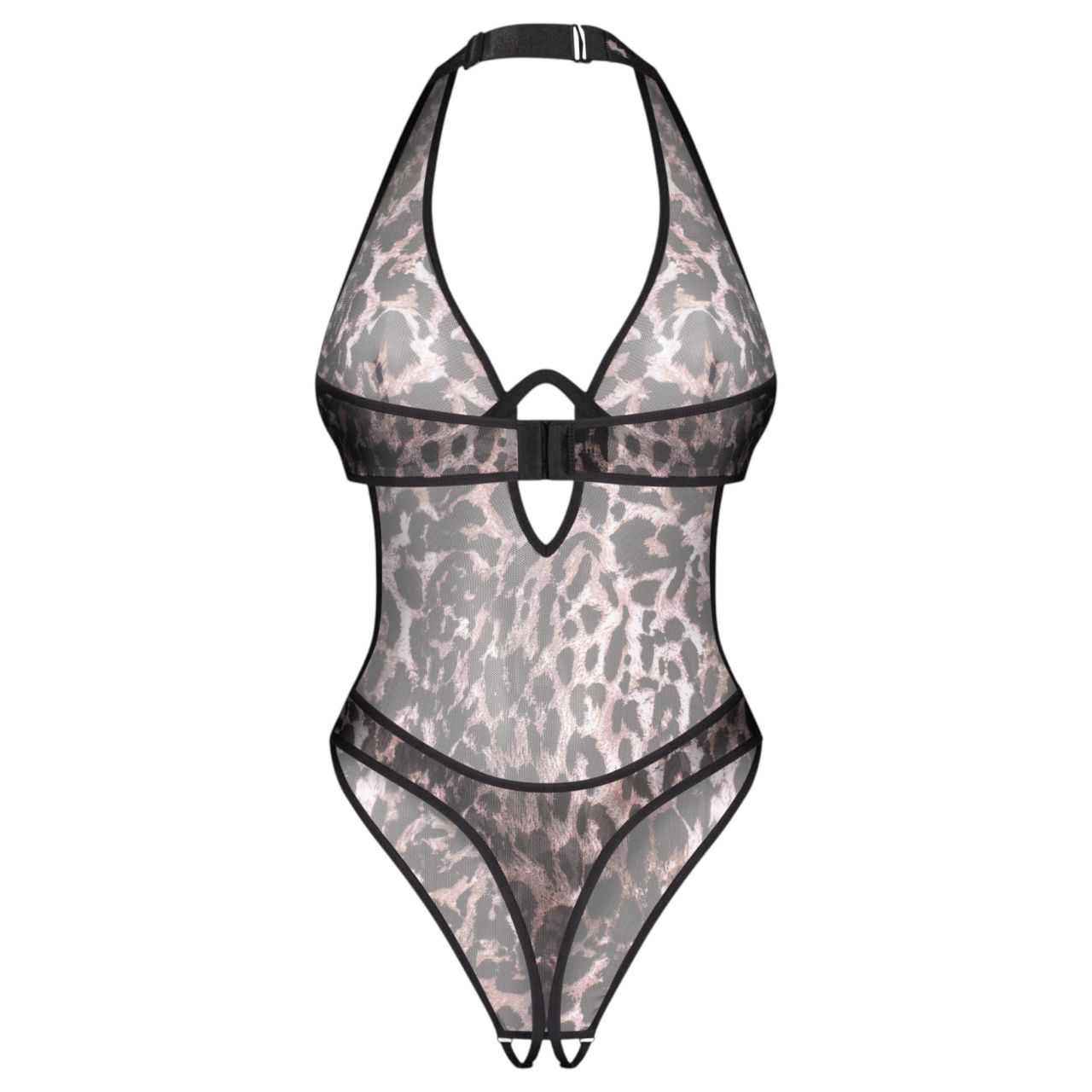 Obsessive Addia - leopárdmintás nyitott body Obsessive Addia - leopárdmintás nyitott body