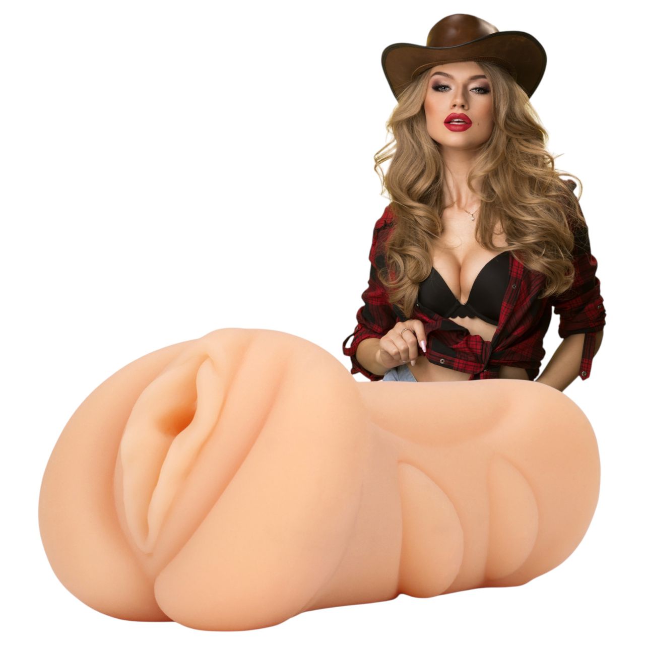S-Line Cowgirl - élethű műpunci, maszturbátor férfiaknak (testszínű) S-Line Cowgirl - élethű műpunci, maszturbátor férfiaknak (testszínű)