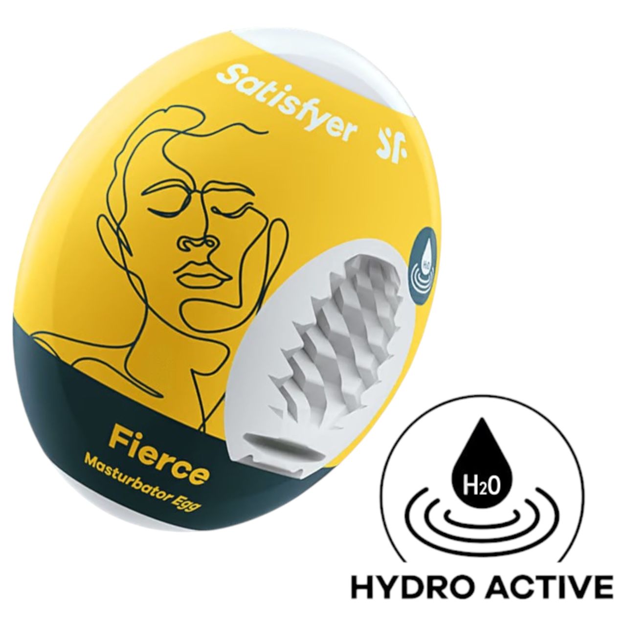 Satisfyer Egg Fierce - tojás maszturbátor (1 db) Satisfyer Egg Fierce - tojás maszturbátor (1 db)