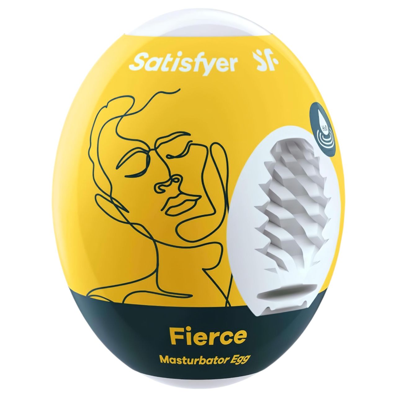 Satisfyer Egg Fierce - tojás maszturbátor (1 db) Satisfyer Egg Fierce - tojás maszturbátor (1 db)