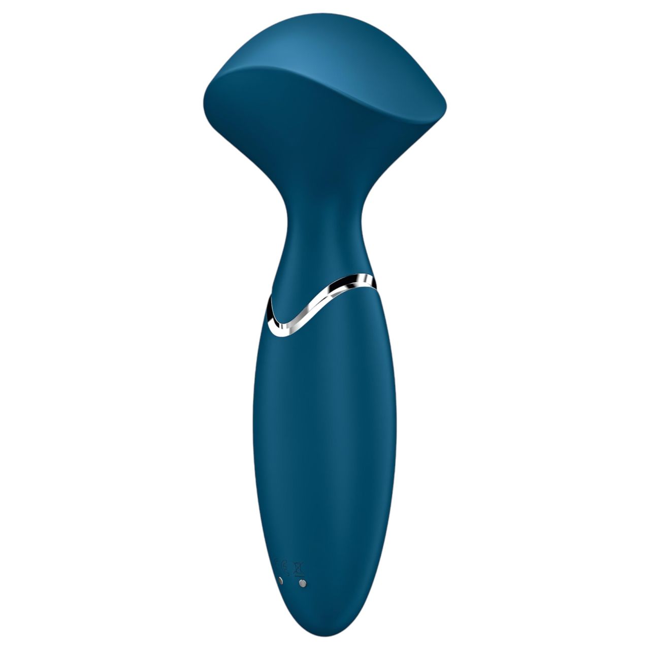 Satisfyer Mini Wand-er - vízálló masszírozó vibrátor (kék) Satisfyer Mini Wand-er - vízálló masszírozó vibrátor (kék)