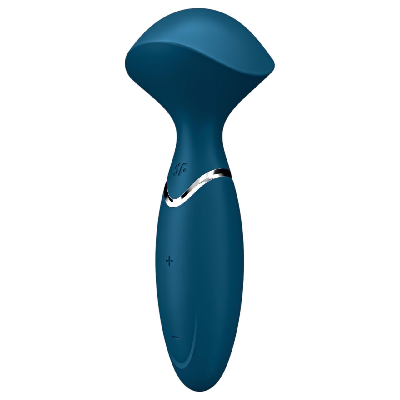 Satisfyer Mini Wand-er - vízálló masszírozó vibrátor (kék) Satisfyer Mini Wand-er - vízálló masszírozó vibrátor (kék)