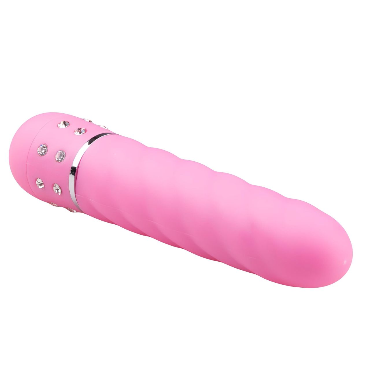 EasyToys Diamond - csavart rúd vibrátor (pink) EasyToys Diamond - csavart rúd vibrátor (pink)