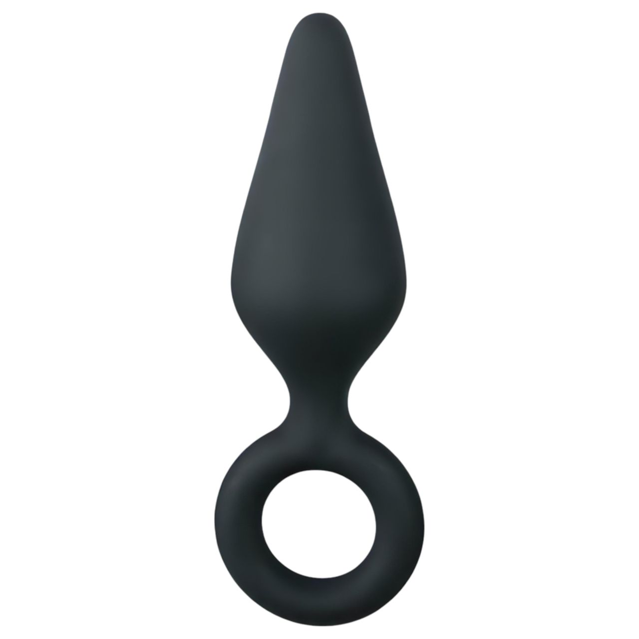 EasyToys Pointy Plug S - anál plug (fekete) - kicsi