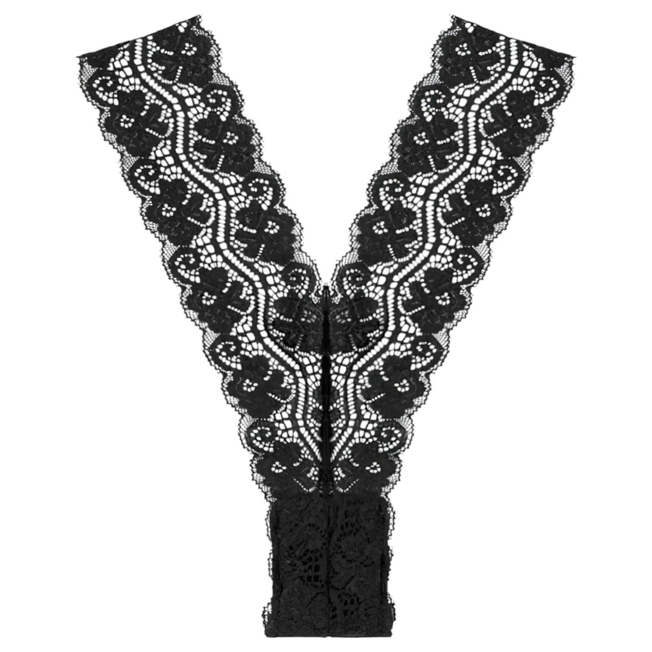 Pantyrebel - akkus, rádiós vibrációs fekete csipke tanga (S-L) Pantyrebel - akkus, rádiós vibrációs fekete csipke tanga (S-L)
