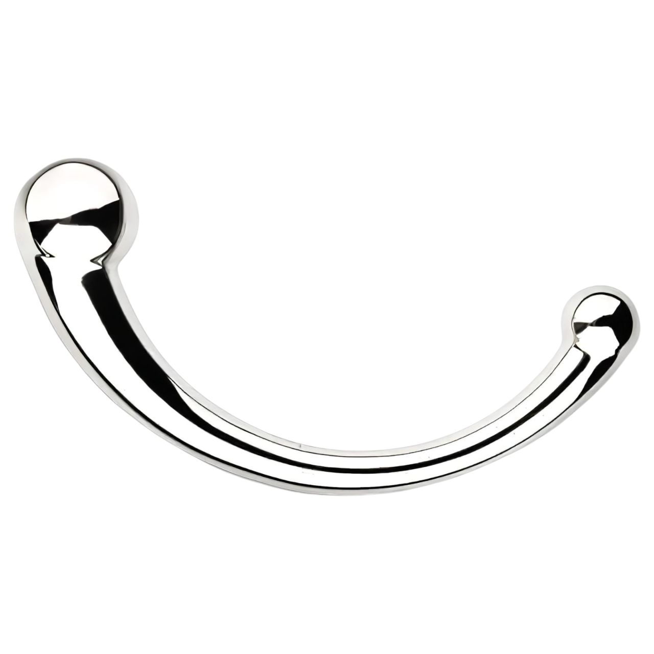 NJOY Pure Wand - anál horog dildó (ezüst) NJOY Pure Wand - anál horog dildó (ezüst)