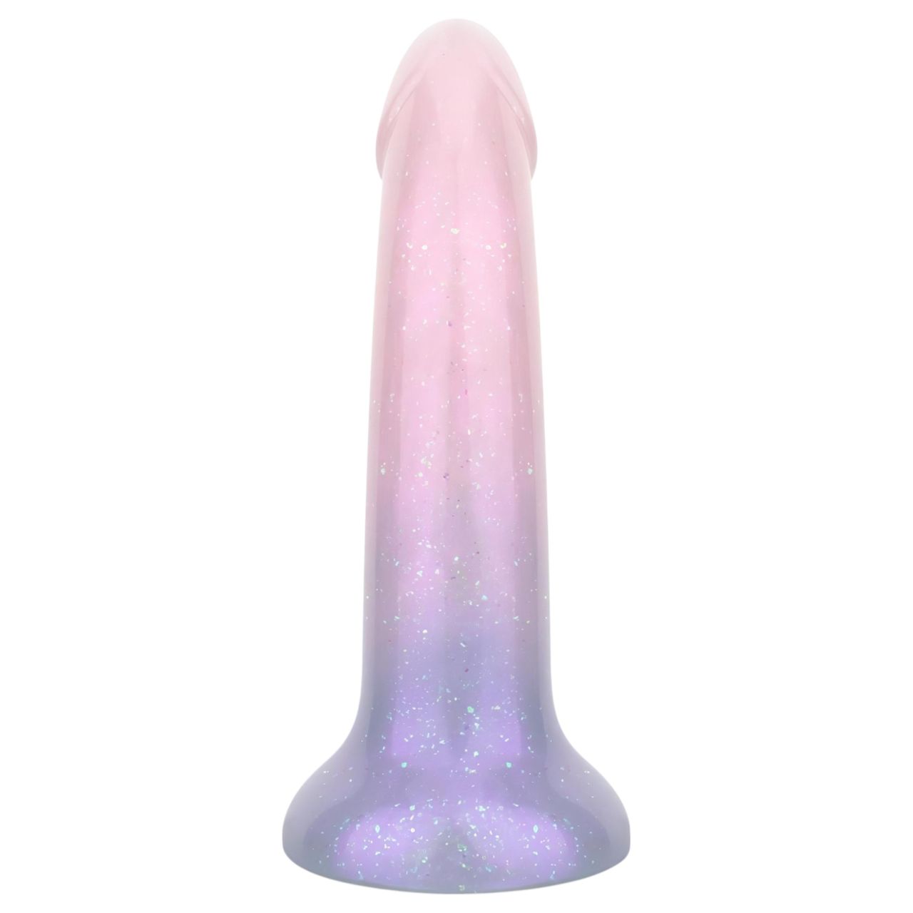 EasyToys Mermaid - csillámos dildó - 15 cm (pink) EasyToys Mermaid - csillámos dildó - 15 cm (pink)
