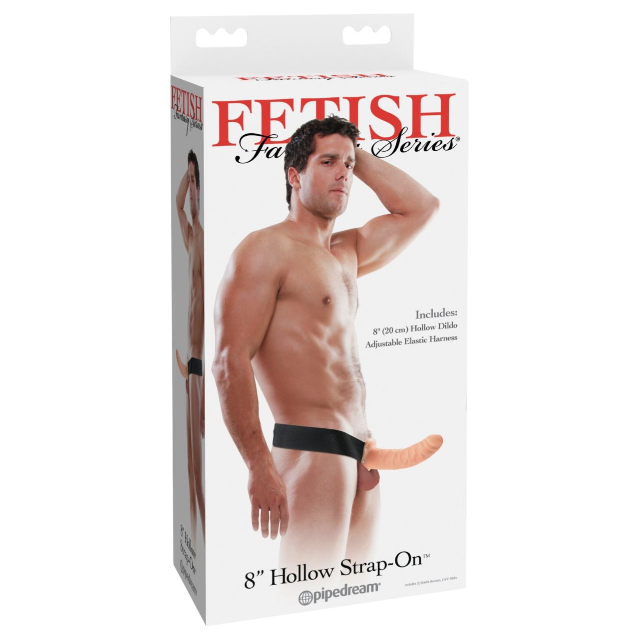 Fetish Fantasy - felcsatolható üreges dildó (testszínű) Fetish Fantasy - felcsatolható üreges dildó (testszínű)