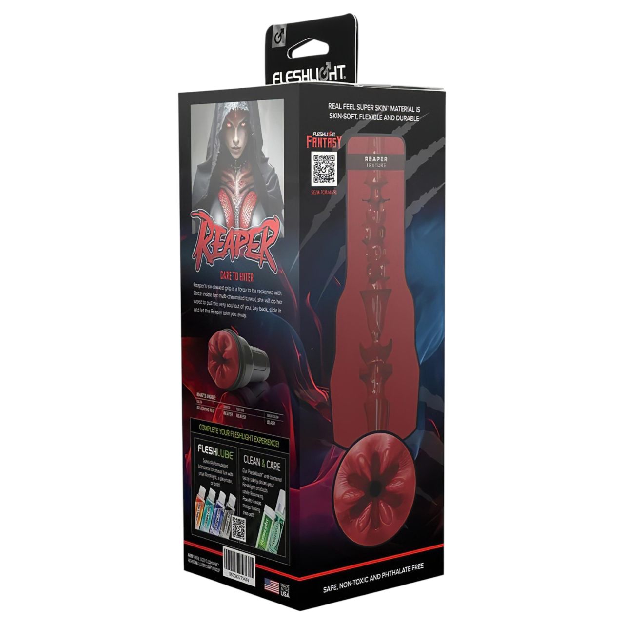 Fleshlight Fantasy Reaper - fantázia műpunci maszturbátor (piros)