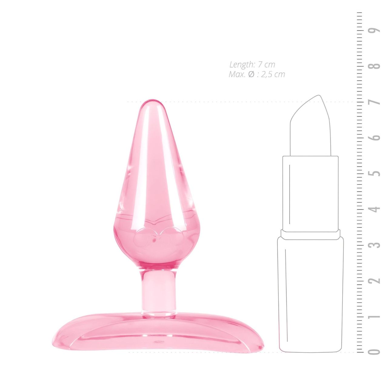 Easytoys The Assifier - mini anál plug (rózsaszín) Easytoys The Assifier - mini anál plug (rózsaszín)