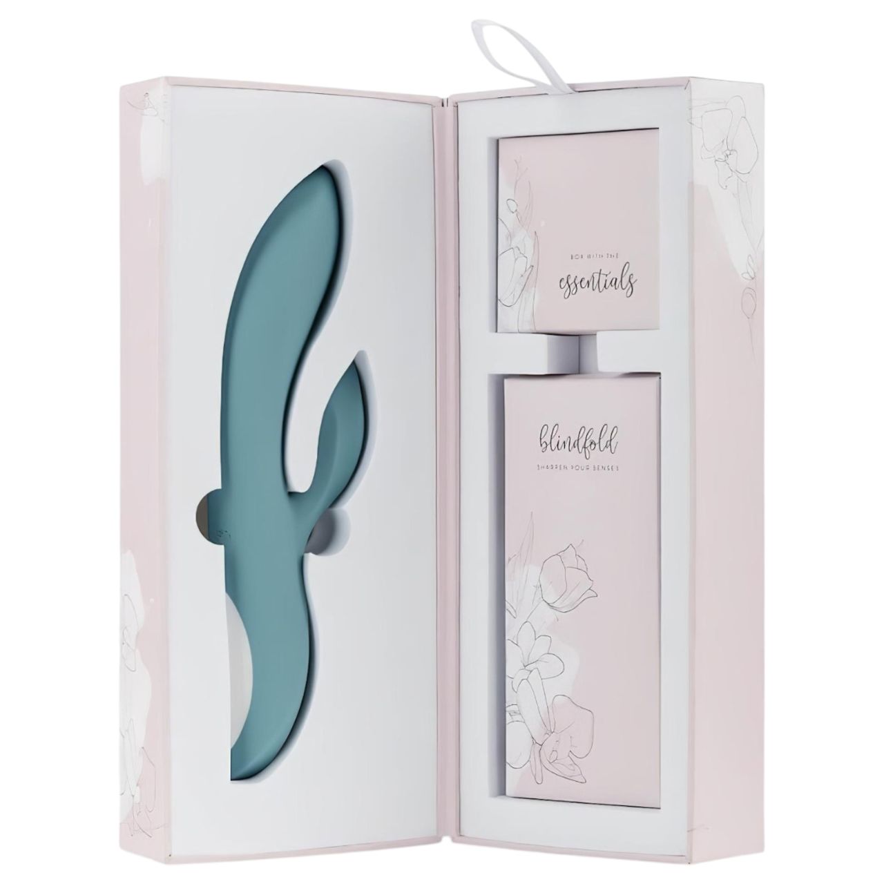 Bloom Violet Rabbit - csiklókaros G-pont vibrátor (türkiz)