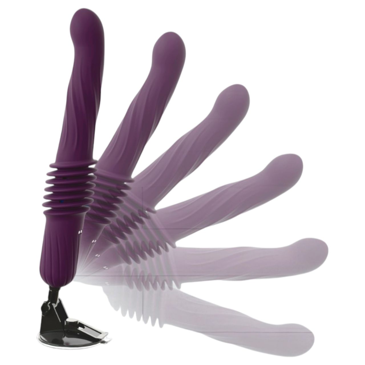 You2Toys - távirányítós melegítős lökő vibrátor (lila) You2Toys - távirányítós melegítős lökő vibrátor (lila)