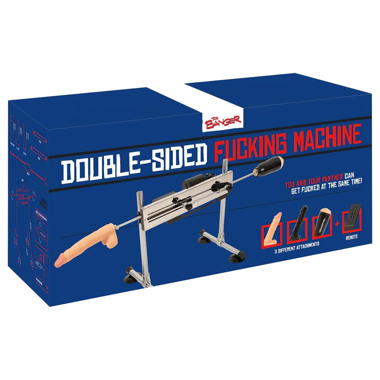 The Banger Fucking Machine - dupla szexgép + 2 dildó és 1 műpunci