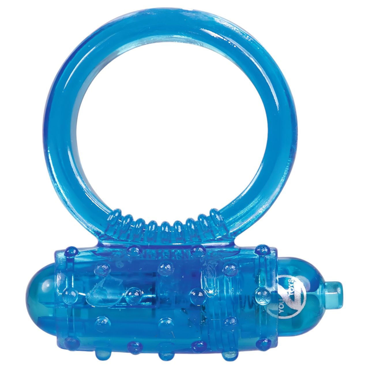 You2Toys - szilikon vibrációs péniszgyűrű (kék) You2Toys - szilikon vibrációs péniszgyűrű (kék)