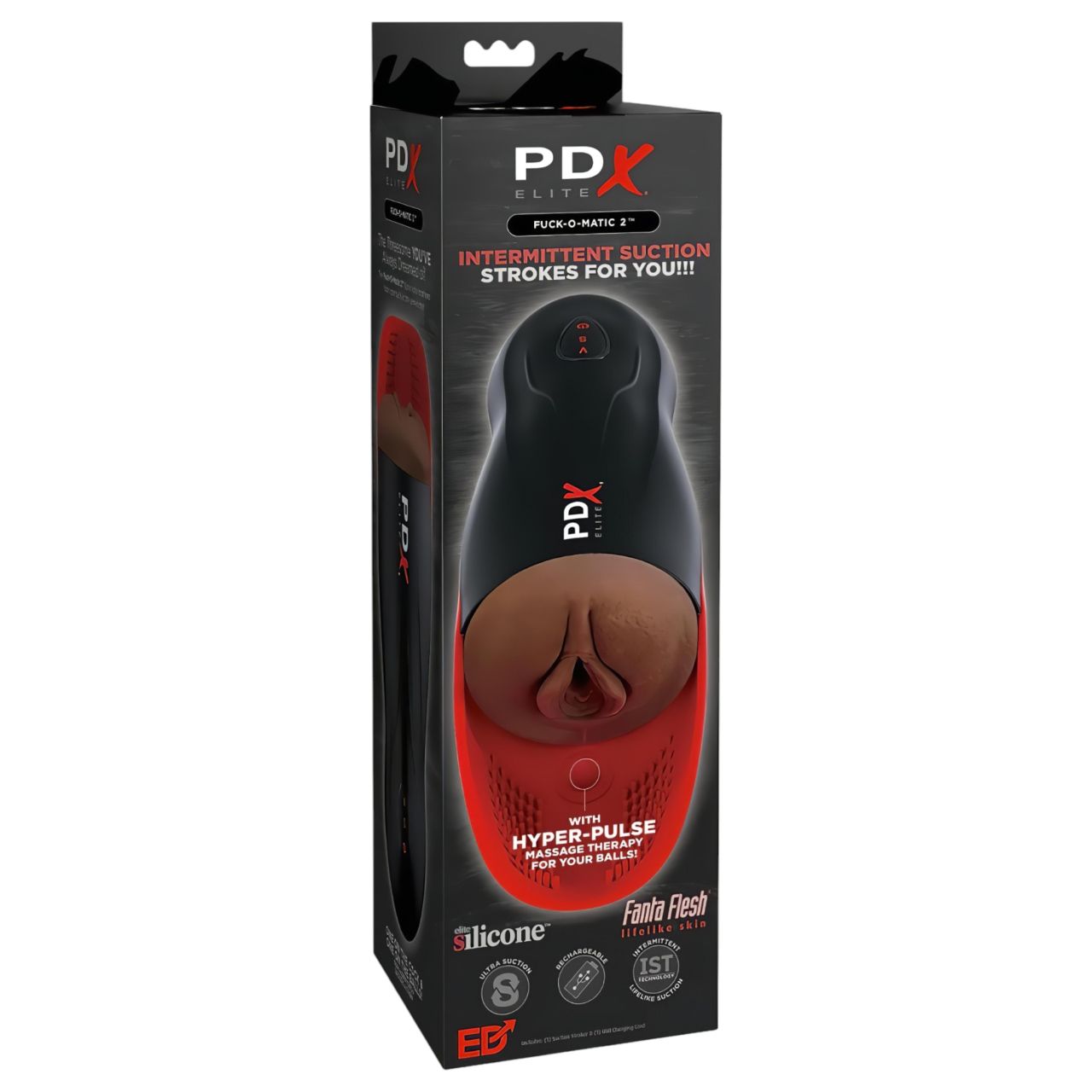 PDX Elite Fuck-O-Matic 2 - akkus, szívó művagina maszturbátor