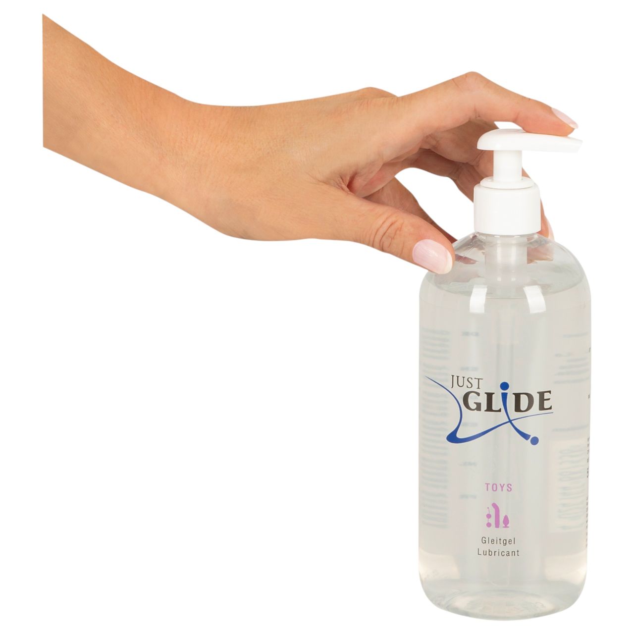 Just Glide Toylube - vízbázisú síkosító játékszerekhez (500ml) Just Glide Toylube - vízbázisú síkosító játékszerekhez (500ml)