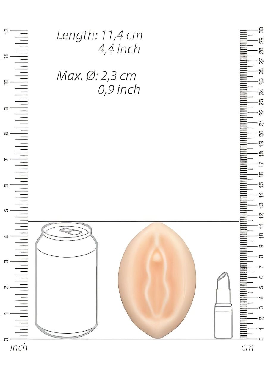 S-Line - Pussy - szappan punci (natúr, 140 g) S-Line - Pussy - szappan punci (natúr, 140 g)