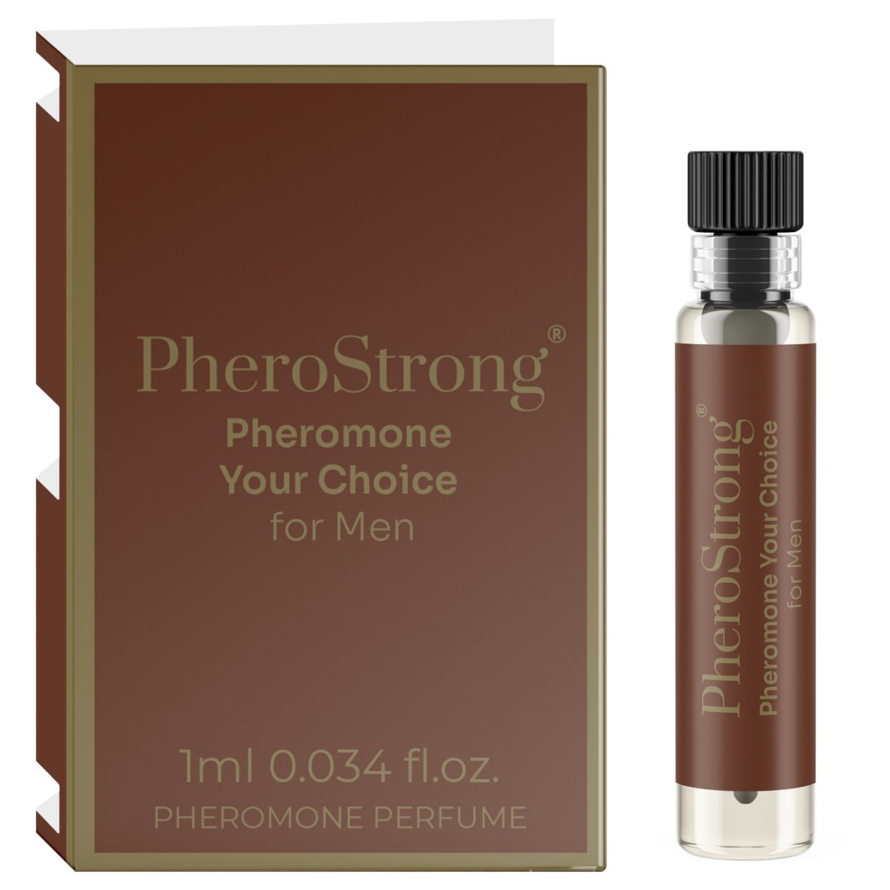 PheroStrong Your Choice - feromon parfüm férfiaknak (1 ml) PheroStrong Your Choice - feromon parfüm férfiaknak (1 ml)