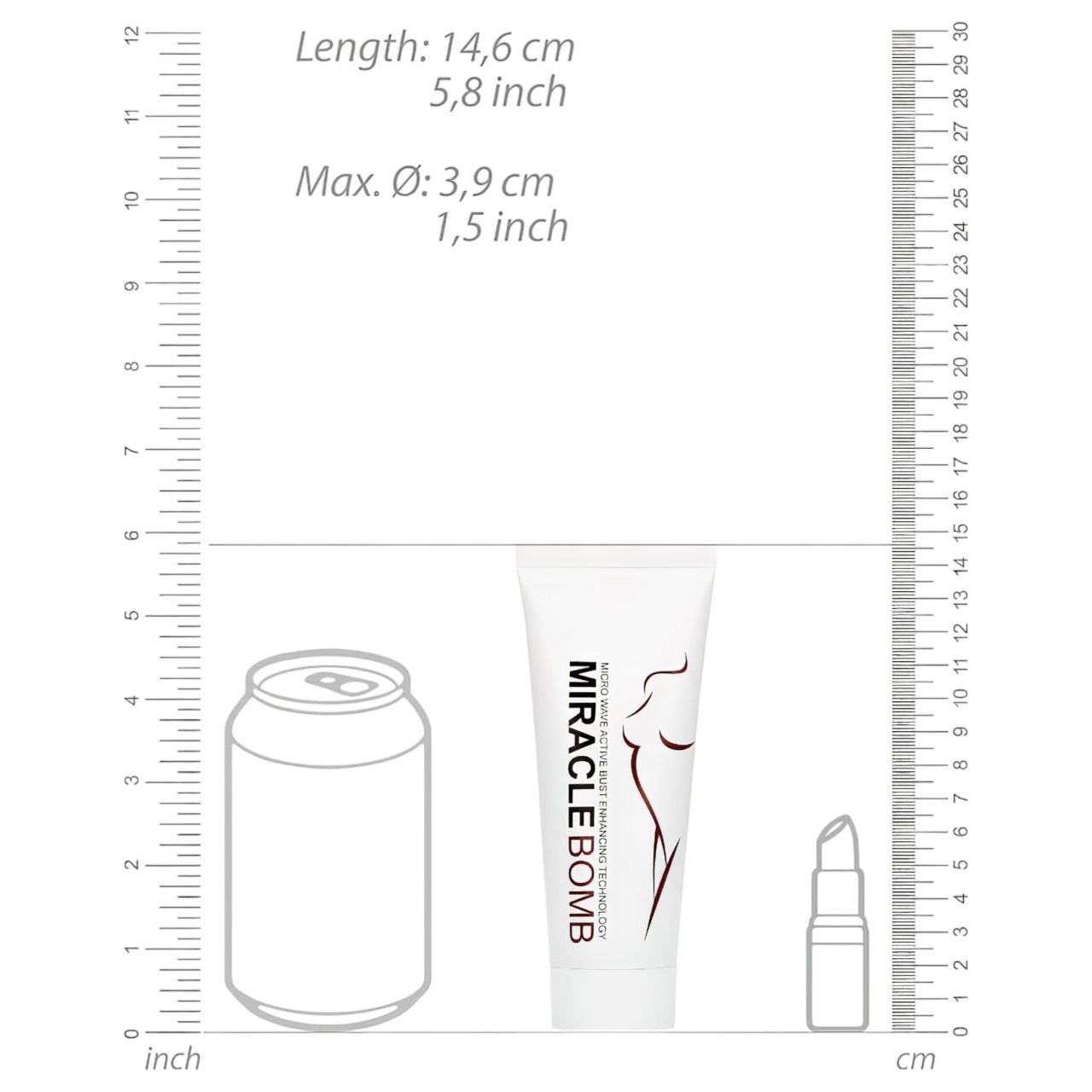 Pharmquests Miracle Bomb - mellnagyobbító és feszesítő krém (100 ml) Pharmquests Miracle Bomb - mellnagyobbító és feszesítő krém (100 ml)