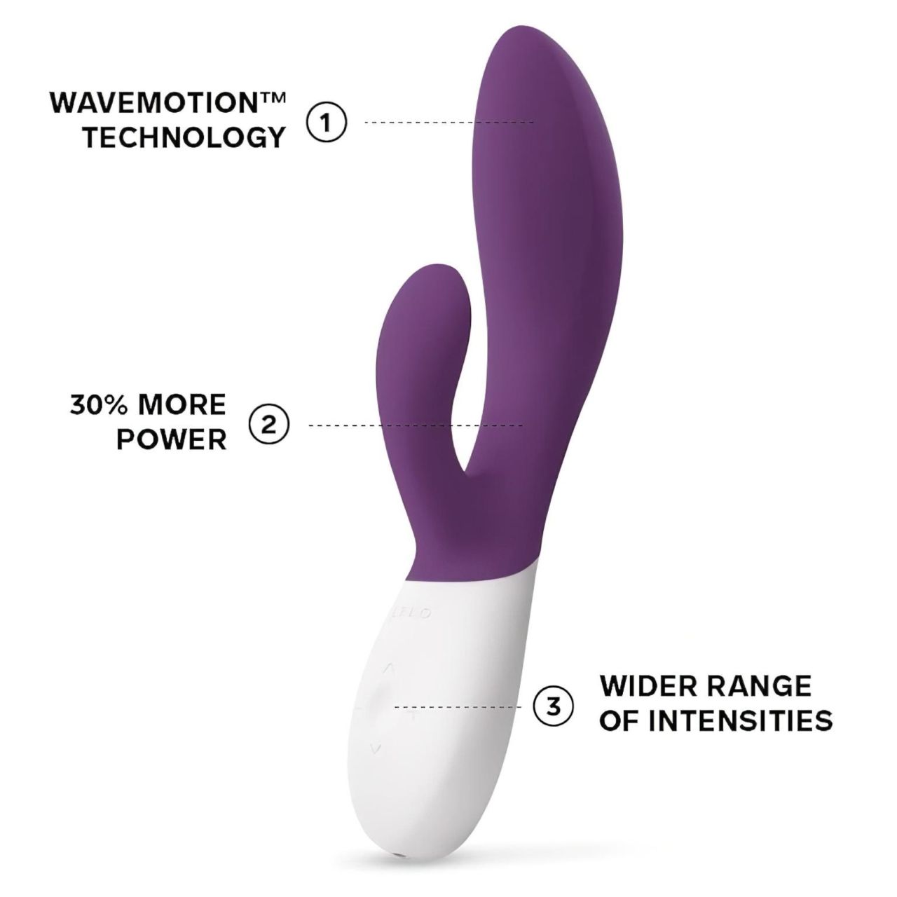 LELO Ina Wave 2 - akkus, vízálló vibrátor (lila) LELO Ina Wave 2 - akkus, vízálló vibrátor (lila)