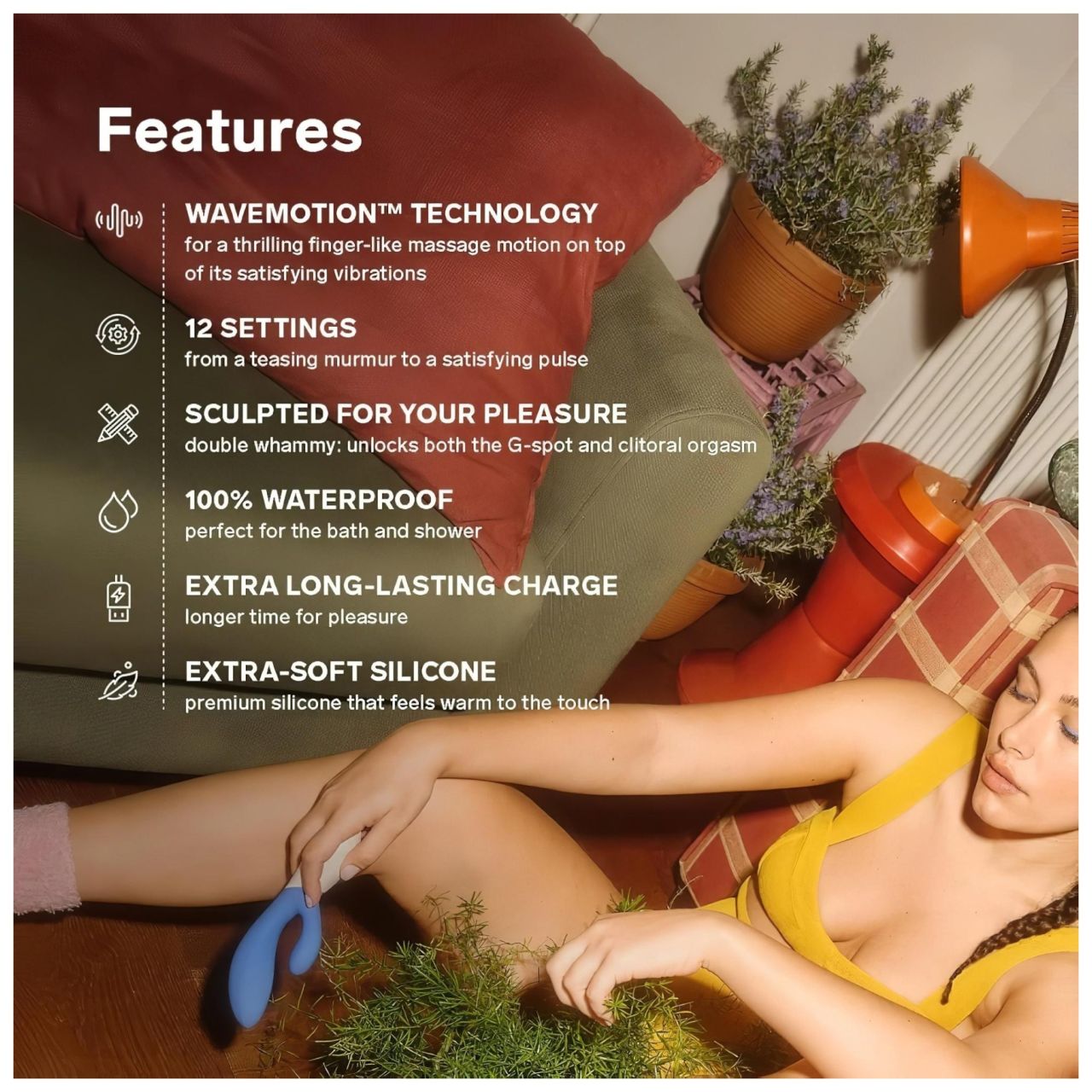 LELO Ina Wave 2 - akkus, vízálló vibrátor (lila) LELO Ina Wave 2 - akkus, vízálló vibrátor (lila)
