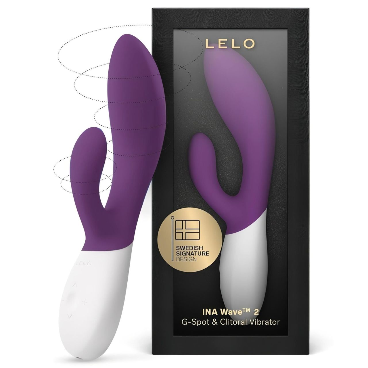 LELO Ina Wave 2 - akkus, vízálló vibrátor (lila) LELO Ina Wave 2 - akkus, vízálló vibrátor (lila)