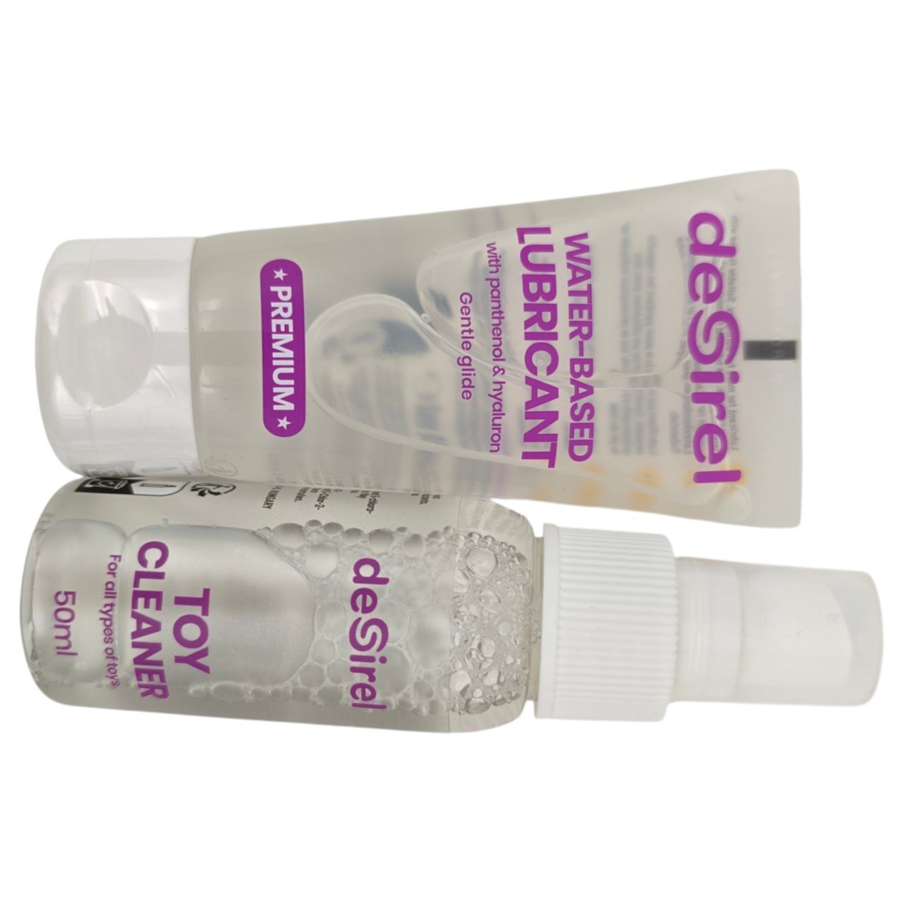 Desirel tisztító és síkosító (2 × 50 ml)