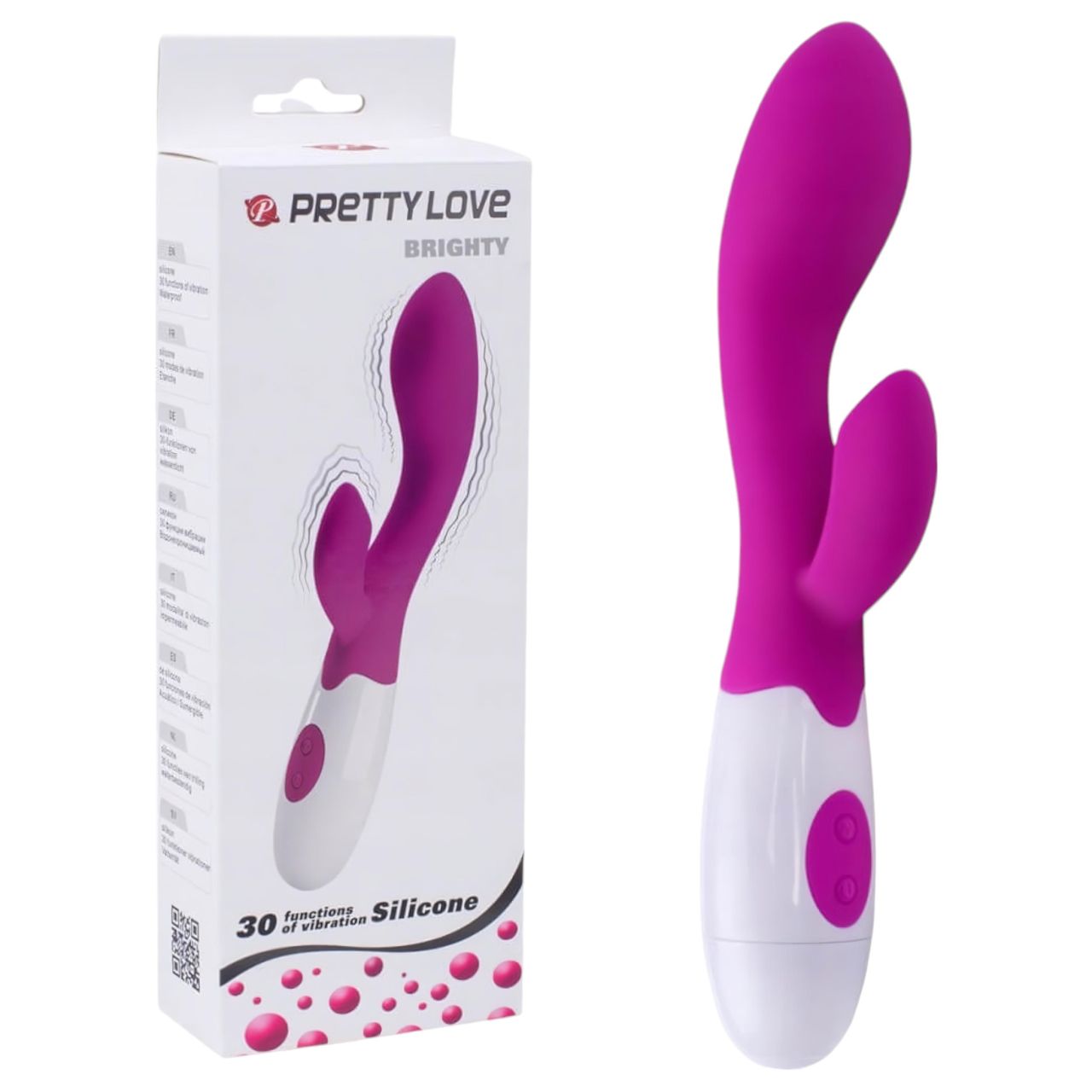Pretty Love Brighty - csiklókaros G-pont vibrátor (lila) Pretty Love Brighty - csiklókaros G-pont vibrátor (lila)