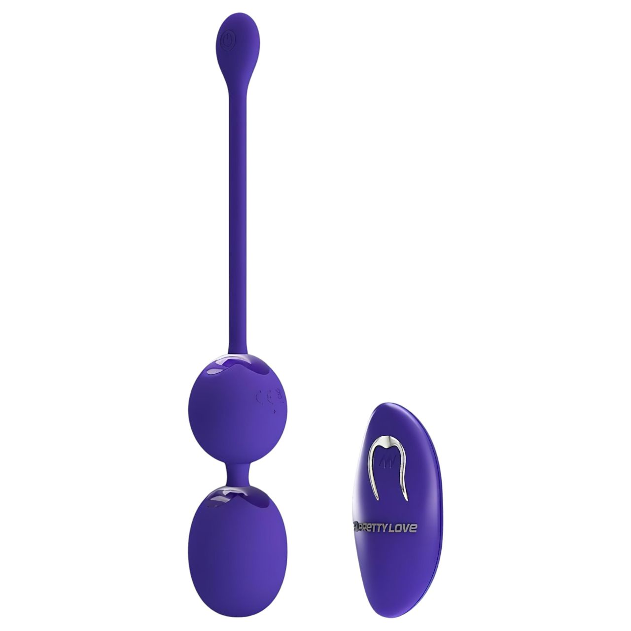 Pretty Love Willie Youth - távirányítós vibrációs gésagolyó (lila)