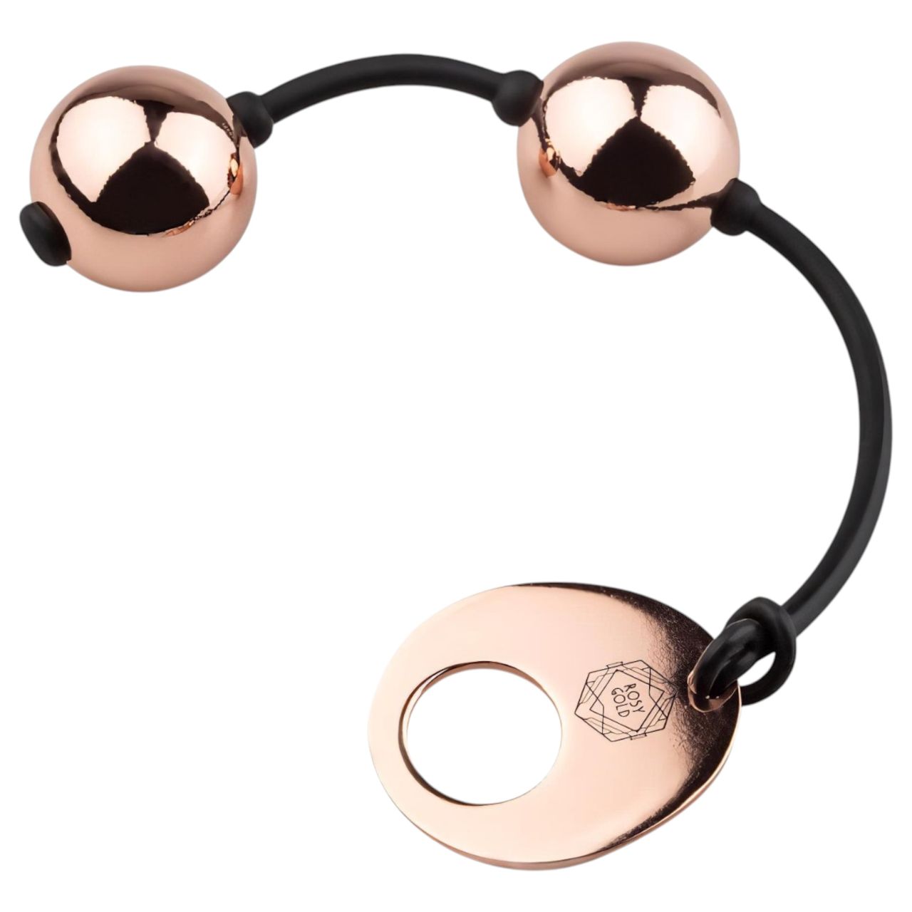 Rosy Gold Ben Wa - gésagolyó kegel tornához (rosegold)