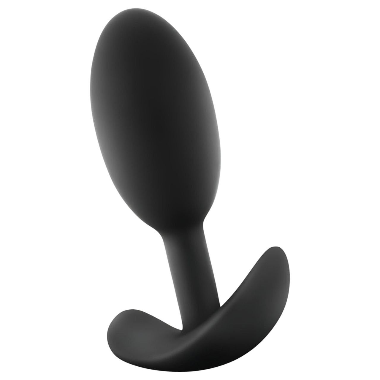 Anal Adventures Platinum M - anál plug (fekete, közepes)