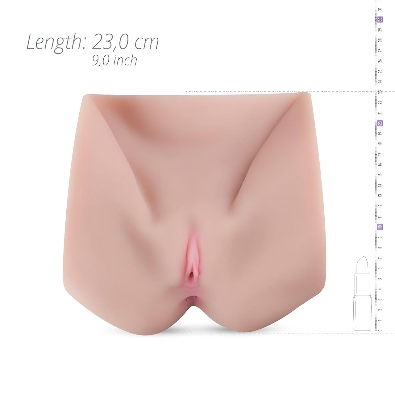 FWB - Sophia Kinsley széttárt élethű művagina maszturbátor férfiaknak