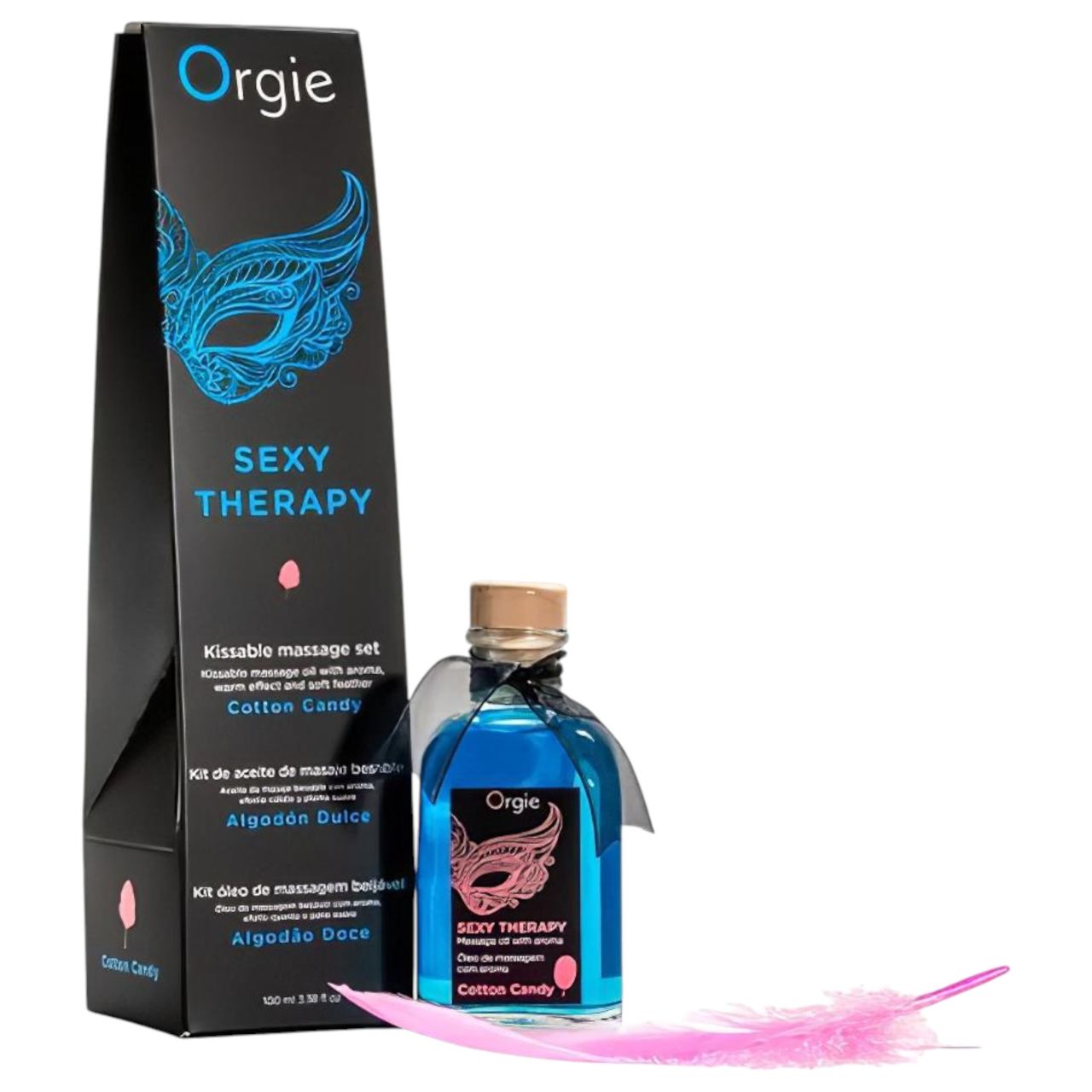 Orgie Sexy Therapy - masszázsolaj szett - vattacukor Orgie Sexy Therapy - masszázsolaj szett - vattacukor