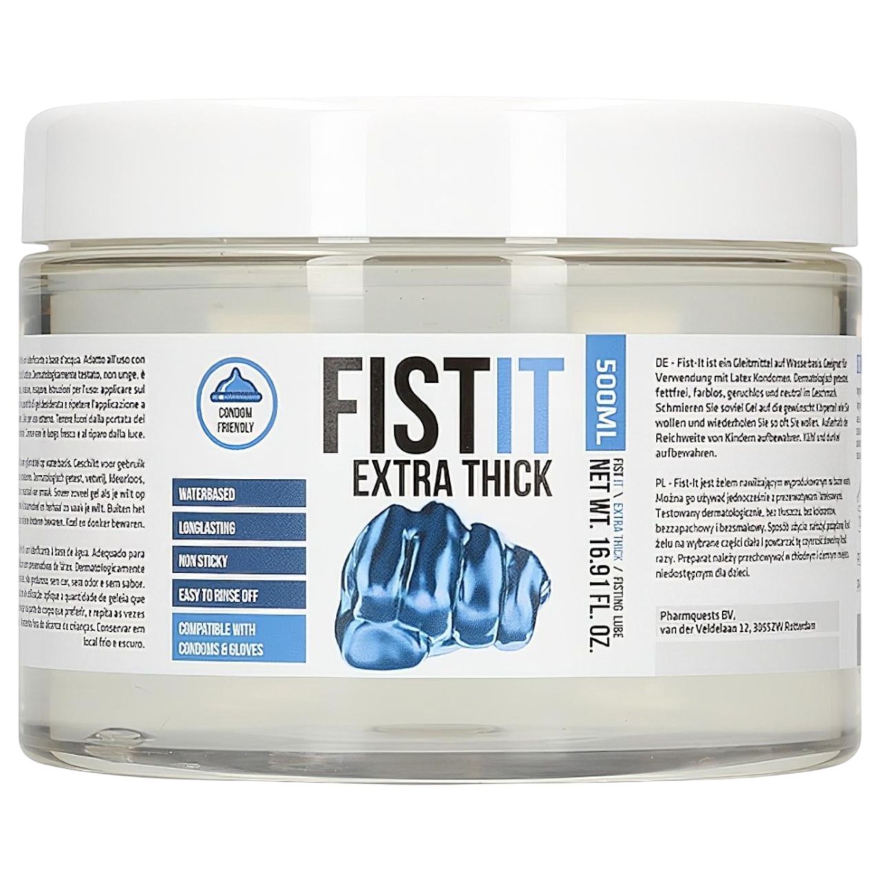 Fist It - extra sűrű vízbázisú fisting síkosító - 500 ml Fist It - extra sűrű vízbázisú fisting síkosító - 500 ml