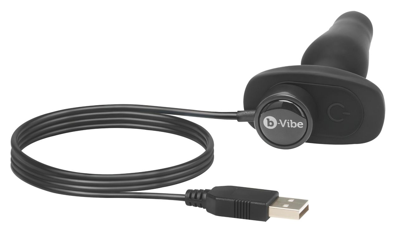 b-Vibe Novice - rádiós anál vibrátor kezdőknek (fekete) b-Vibe Novice - rádiós anál vibrátor kezdőknek (fekete)
