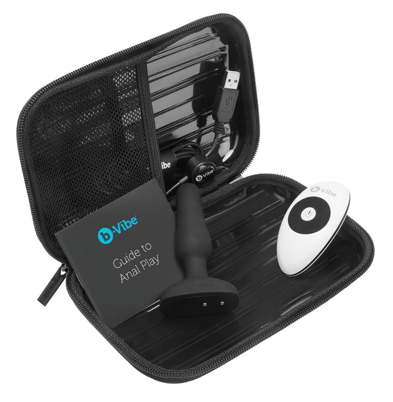 b-Vibe Novice - rádiós anál vibrátor kezdőknek (fekete) b-Vibe Novice - rádiós anál vibrátor kezdőknek (fekete)