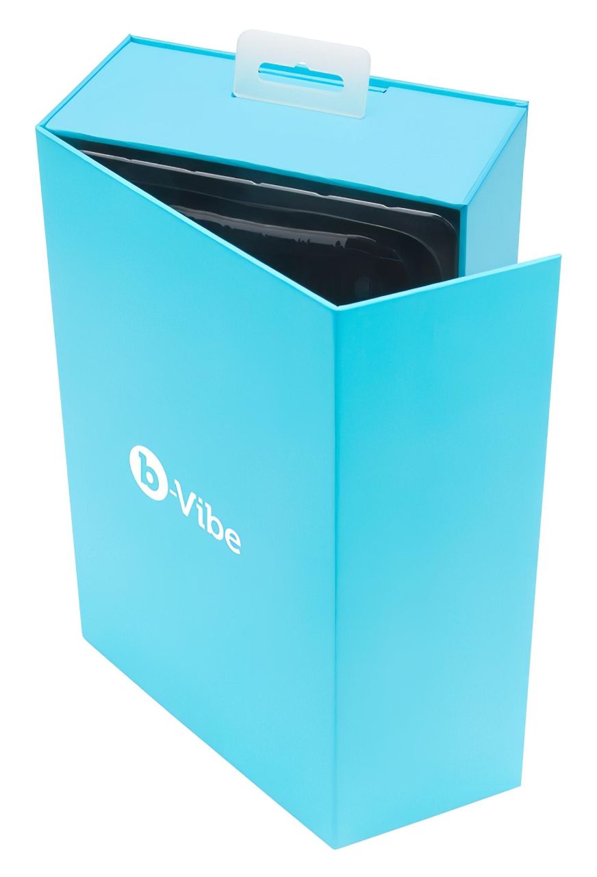 b-Vibe Novice - rádiós anál vibrátor kezdőknek (fekete) b-Vibe Novice - rádiós anál vibrátor kezdőknek (fekete)