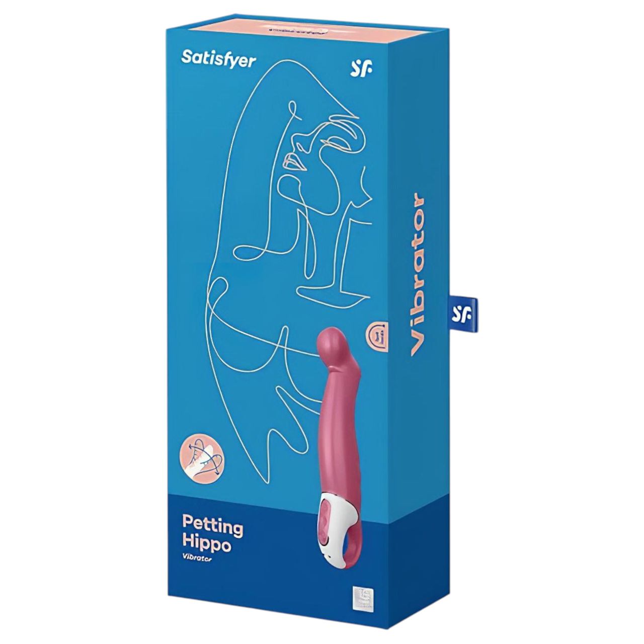 / Satisfyer Petting Hippo - akkus, vízálló G-pont vibrátor (pink) / Satisfyer Petting Hippo - akkus, vízálló G-pont vibrátor (pink)