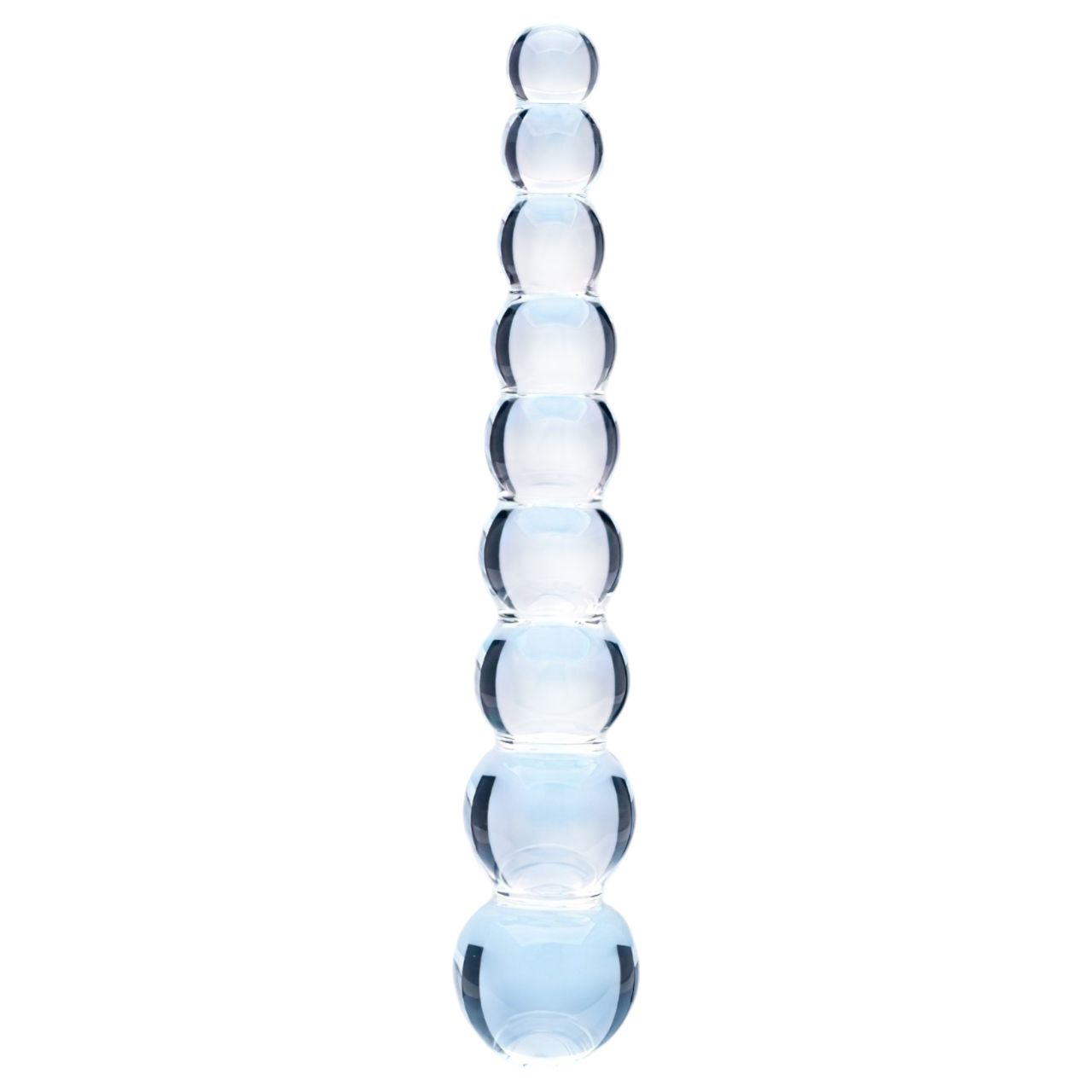 Clarity Elysian Pearls - gyöngyös üveg dildó (átlátszó) Clarity Elysian Pearls - gyöngyös üveg dildó (átlátszó)