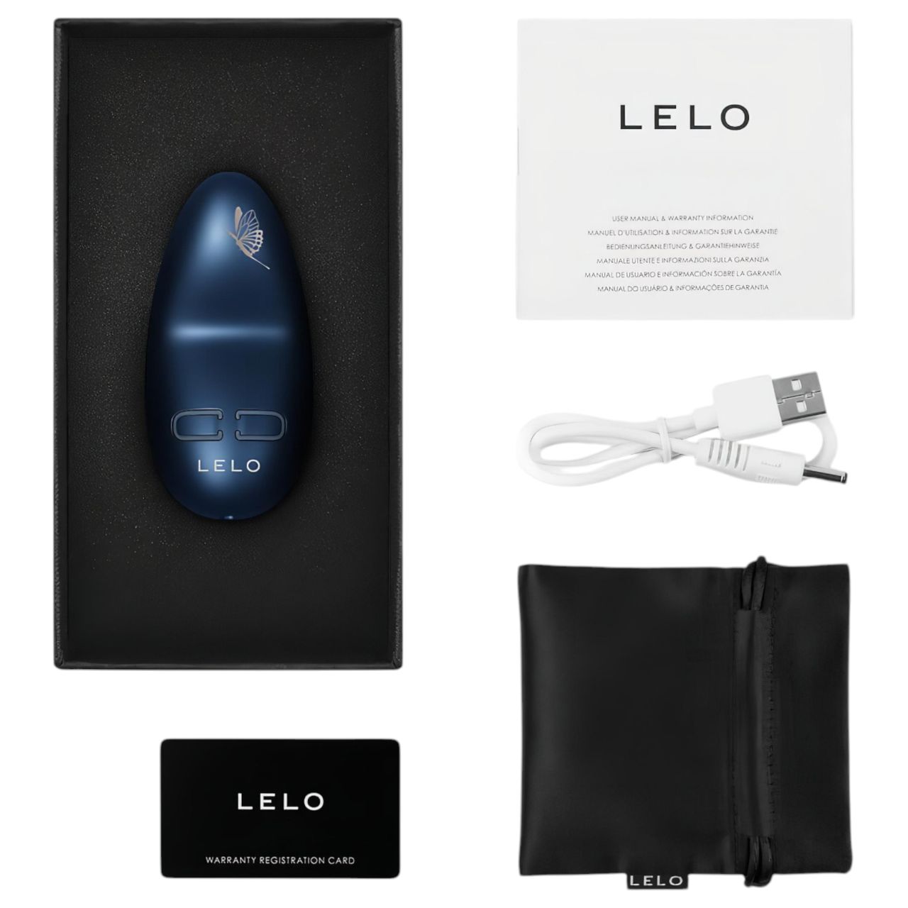 LELO Nea 3 - akkus, vízálló csiklóizgató vibrátor (kék) LELO Nea 3 - akkus, vízálló csiklóizgató vibrátor (kék)