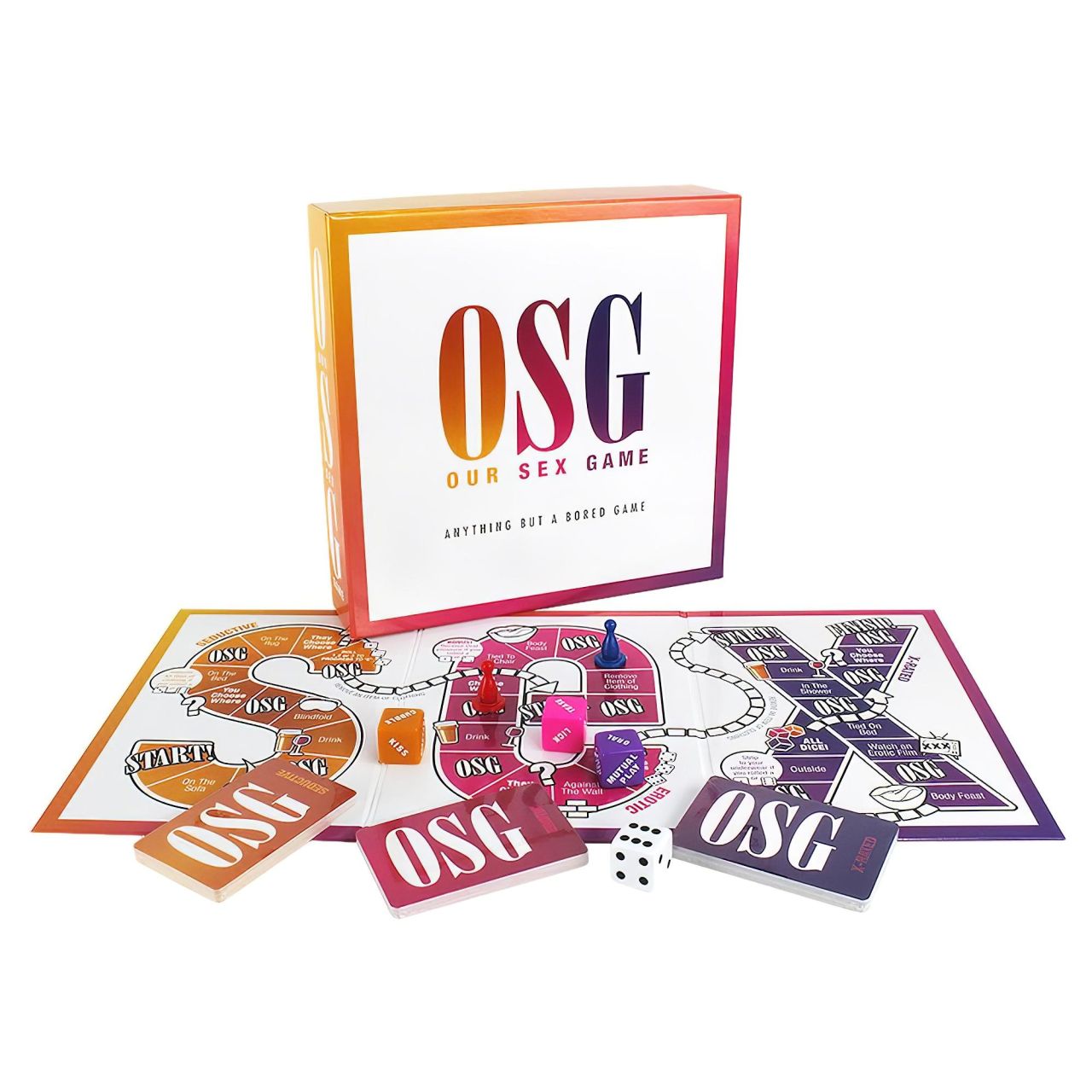 OSG Our Sex Game - Adsz vagy kapsz felnőtt szex társasjáték (angol) OSG Our Sex Game - Adsz vagy kapsz felnőtt szex társasjáték (angol)