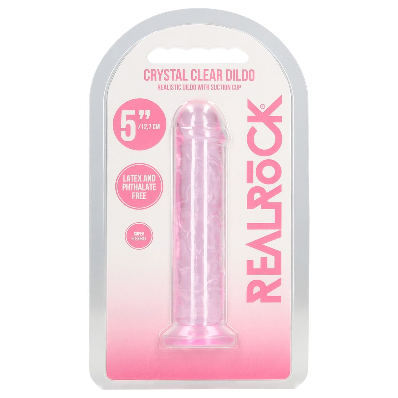 RealRock - élethű dildó tapadókoronggal (rózsaszín) - 12,7 cm RealRock - élethű dildó tapadókoronggal (rózsaszín) - 12,7 cm