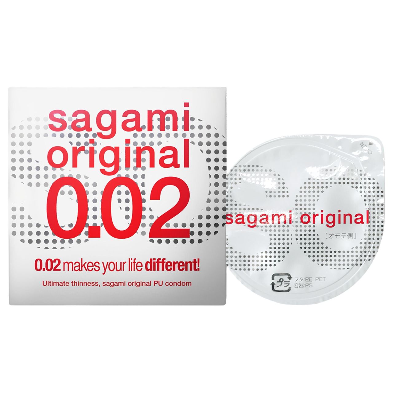 Sagami Original 0,02 - óvszer - 55 mm (1 db) Sagami Original 0,02 - óvszer - 55 mm (1 db)