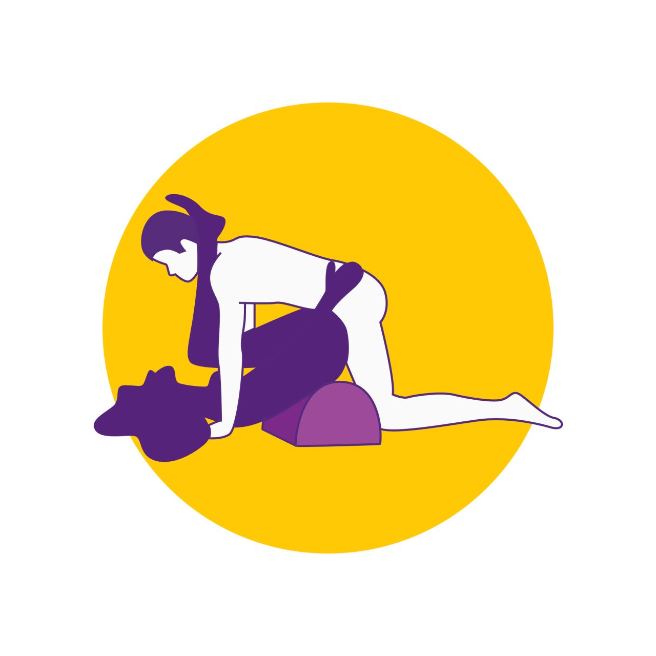 Desirel Magic Pillow - felfújható szexpárna dildótartóval (lila) Desirel Magic Pillow - felfújható szexpárna dildótartóval (lila)