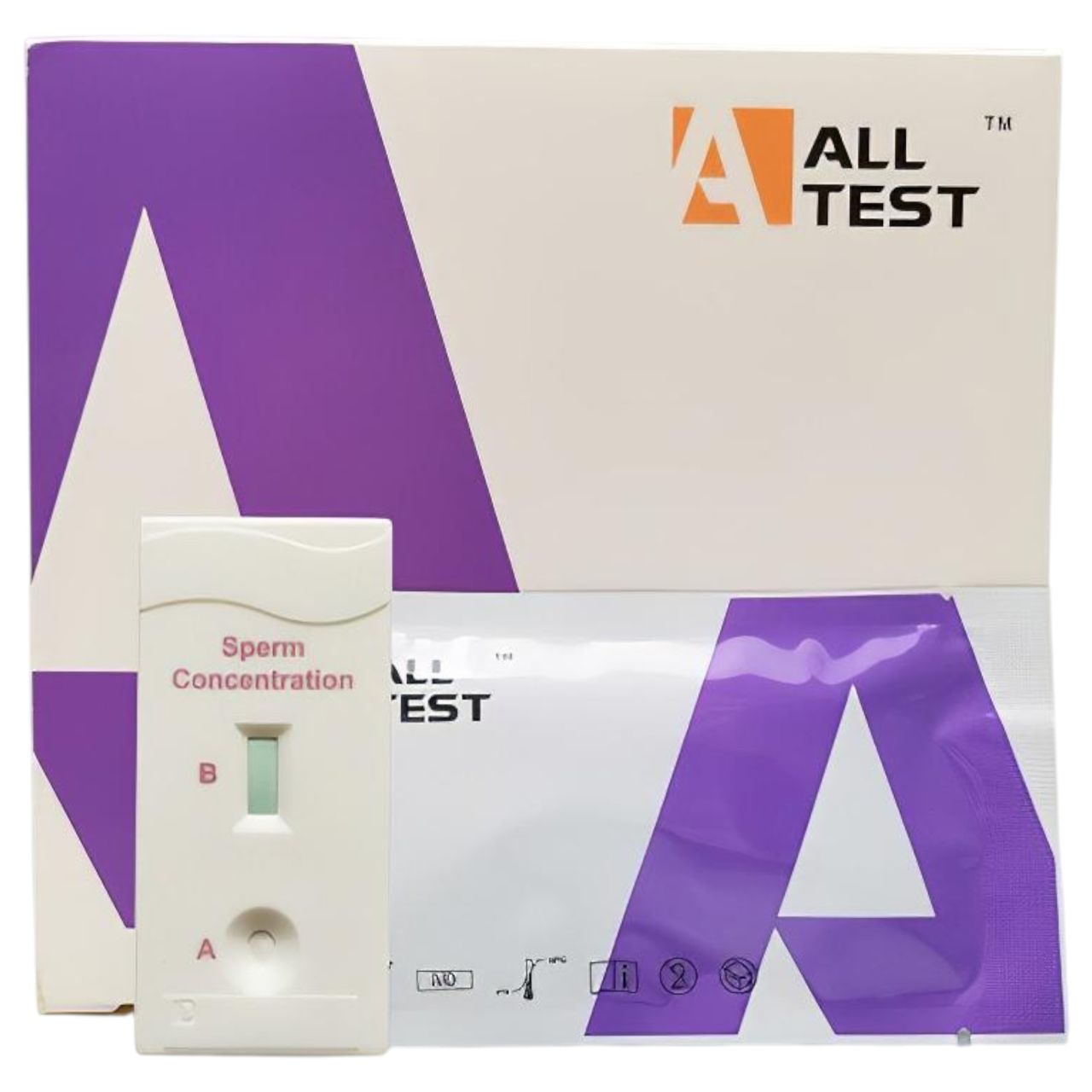 Alltest spermakoncentráció gyorsteszt otthoni használatra (2 db) Alltest spermakoncentráció gyorsteszt otthoni használatra (2 db)