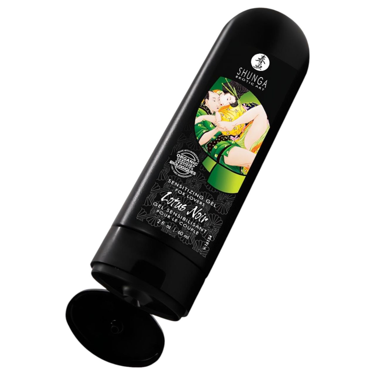 Shunga Lotus Noir - folyékony vibrátor stimuláló gél (60 ml) Shunga Lotus Noir - folyékony vibrátor stimuláló gél (60 ml)