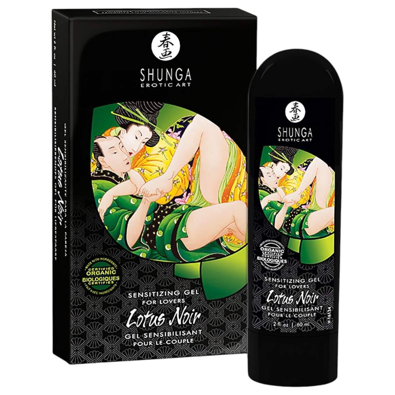 Shunga Lotus Noir - folyékony vibrátor stimuláló gél (60 ml) Shunga Lotus Noir - folyékony vibrátor stimuláló gél (60 ml)