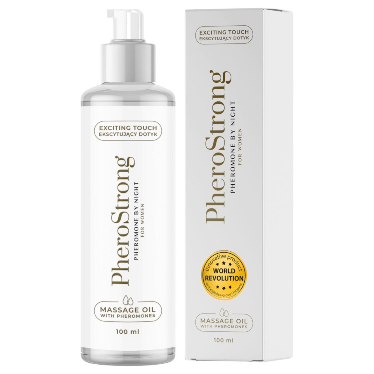 PheroStrong by Night - masszázsolaj nőknek (100 ml) PheroStrong by Night - masszázsolaj nőknek (100 ml)