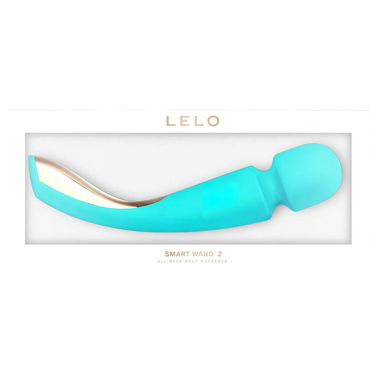 LELO Smart Wand 2 - türkiz akkus, vízálló masszírozó vibrátor (nagy) LELO Smart Wand 2 - türkiz akkus, vízálló masszírozó vibrátor (nagy)